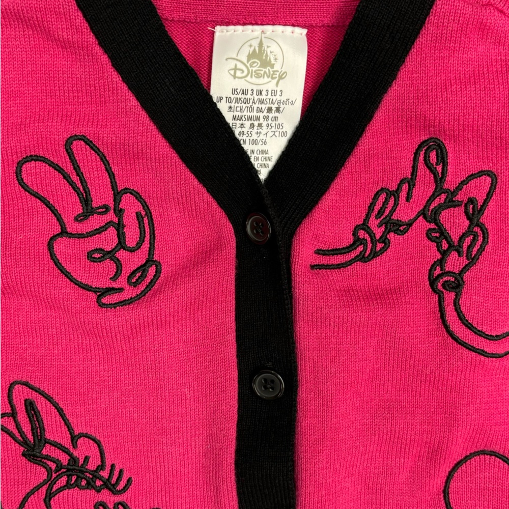 Mickie and Minnie Disney cardigan, 3T - Picture 2 of 8